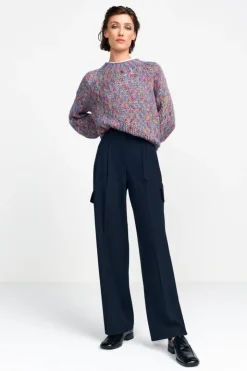 Rich & Royal Anzughose Mit Cargo-Details<Damen Weite Hosen|Business Hosen