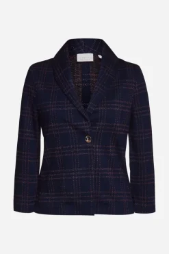Rich & Royal Blazer Mit Karomuster<Damen Casual Blazer