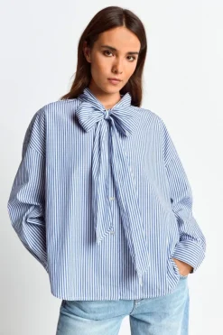 Rich & Royal Bluse Mit Bindekragen<Damen Casual Blusen