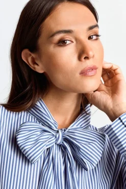 Rich & Royal Bluse Mit Bindekragen<Damen Casual Blusen