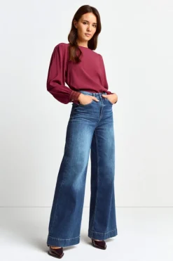 Rich & Royal Bluse Mit Manschetten Aus Spitze<Damen Casual Blusen|Business Blusen