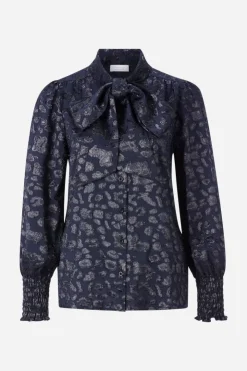 Rich & Royal Bluse Mit Schleifenkragen<Damen Casual Blusen