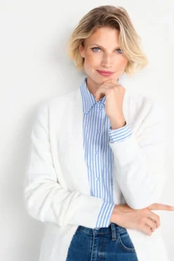 Rich & Royal Cardigan In Softem Wollmix<Damen Cardigans