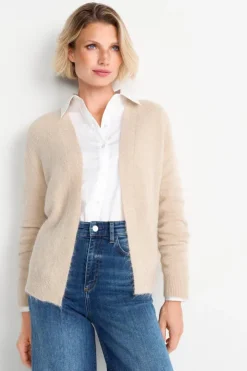 Rich & Royal Cardigan In Softem Wollmix<Damen Cardigans
