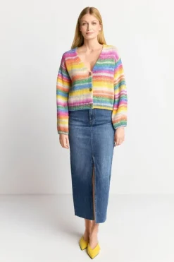Rich & Royal Cardigan Mit Perlmuttknöpfen<Damen Cardigans