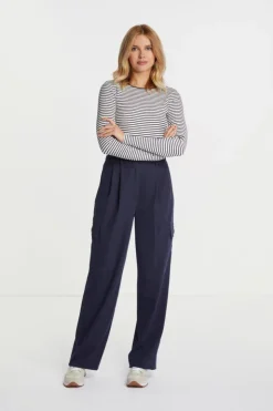 Rich & Royal Cargo-Hose<Damen Weite Hosen