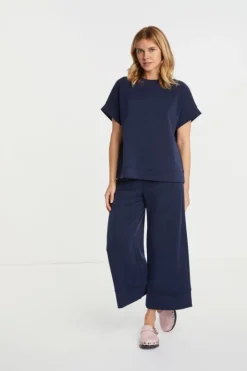Rich & Royal Culotte Aus Super Softem Jersey<Damen Weite Hosen