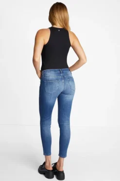 Rich & Royal Denim In Satin-Stretch<Damen Skinny