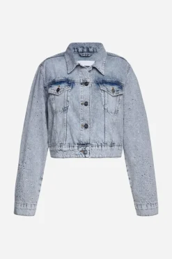 Rich & Royal Denim-Jacke Mit Strassdetails<Damen Übergangsjacken