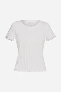 Rich & Royal Figurbetontes Rib-Shirt<Damen T-Shirts