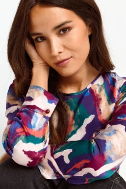 Rich & Royal Fließende Schlupfbluse<Damen Casual Blusen