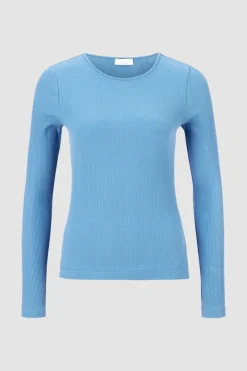 Rich & Royal Geripptes Longsleeve<Damen Longsleeves