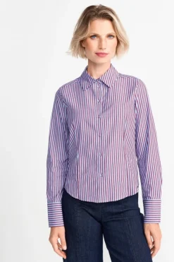 Rich & Royal Gestreifte Hemdbluse<Damen Business Blusen