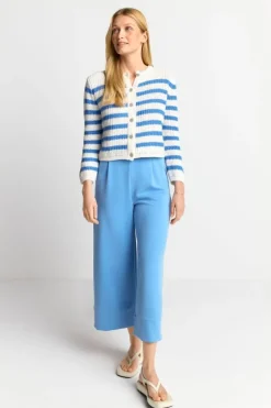 Rich & Royal Gestreifter Cardigan Mit Kristallknöpfen<Damen Cardigans