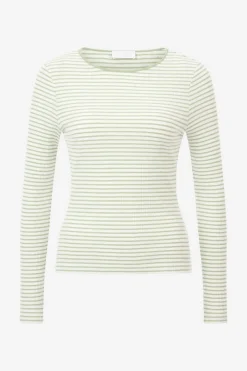 Rich & Royal Gestreiftes Rib-Longsleeve<Damen Longsleeves