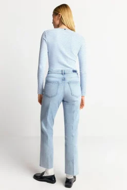 Rich & Royal Gestreiftes Rib-Longsleeve<Damen Longsleeves