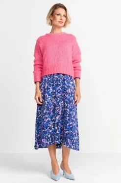 Rich & Royal Grobstrickpullover Mit Rundhalsausschnitt<Damen Pullover