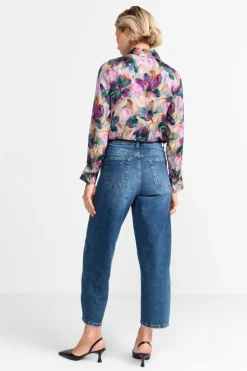 Rich & Royal Hemdkragenbluse Mit Blumenprint<Damen Casual Blusen