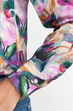 Rich & Royal Hemdkragenbluse Mit Blumenprint<Damen Casual Blusen