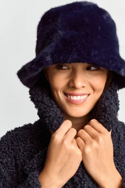Rich & Royal Hut Aus Kunstfell<Damen Accessoires
