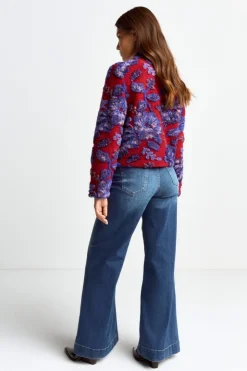 Rich & Royal Jacke Mit Floralem Muster<Damen Felljacken|Übergangsjacken