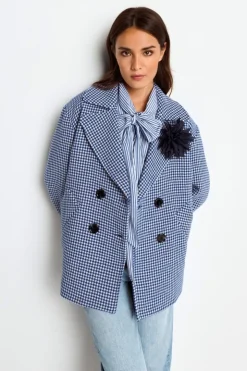 Rich & Royal Jacke Mit Hahnentrittmuster<Damen Übergangsjacken