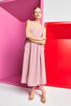 Rich & Royal Kleid<Damen Midikleider