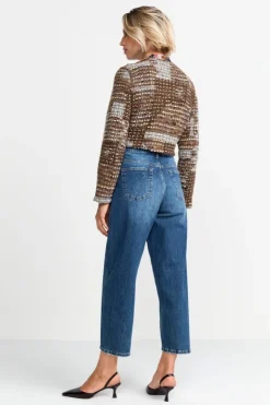 Rich & Royal Kurze Bouclé-Jacke<Damen Übergangsjacken|Bouclé-Jacken
