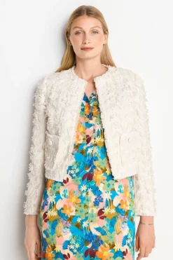 Rich & Royal Kurze Jacke Mit Fransiger Struktur<Damen Übergangsjacken|Casual Blazer