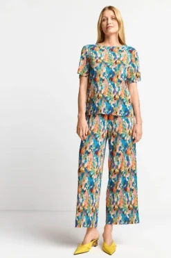 Rich & Royal Leichte Culotte In Crinkle-Optik<Damen Weite Hosen