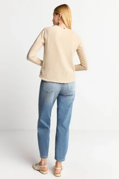 Rich & Royal Longsleeve Aus Baumwolle<Damen Longsleeves