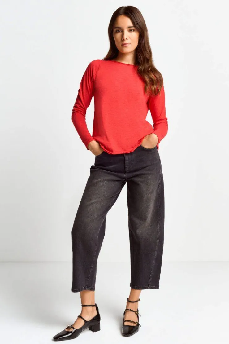 Rich & Royal Longsleeve Aus Baumwolle<Damen Longsleeves