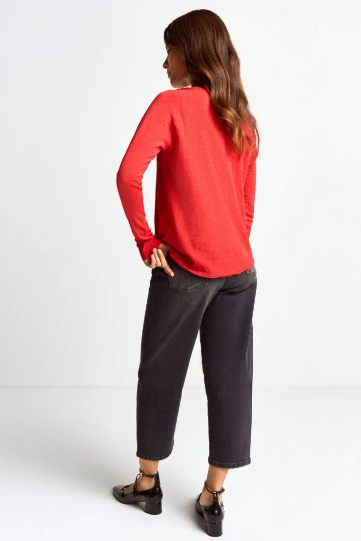 Rich & Royal Longsleeve Aus Baumwolle<Damen Longsleeves