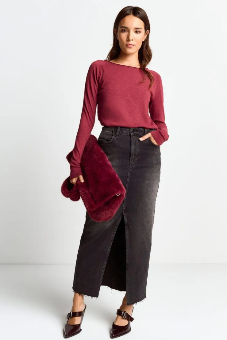 Rich & Royal Longsleeve Aus Baumwolle<Damen Longsleeves