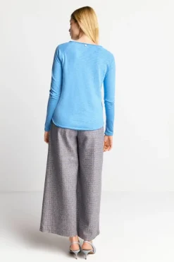 Rich & Royal Longsleeve Aus Baumwolle Mit Offenen Kanten<Damen Longsleeves
