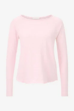 Rich & Royal Longsleeve Aus Baumwolle Mit Offenen Kanten<Damen Longsleeves