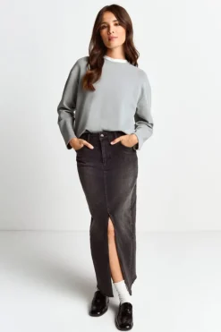 Rich & Royal Longsleeve Aus Supersoftem Jersey<Damen Sweat|Longsleeves