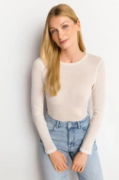 Rich & Royal Longsleeve Aus Wollmix<Damen Longsleeves