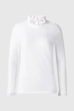 Rich & Royal Longsleeve Mit Frill-Kragen<Damen Longsleeves