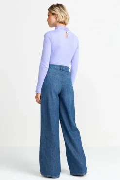 Rich & Royal Longsleeve Mit Frill-Kragen<Damen Longsleeves