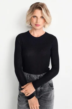 Rich & Royal Longsleeve Mit Glanzeffekt<Damen Longsleeves
