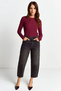 Rich & Royal Longsleeve Mit Glitzereffekt<Damen Longsleeves