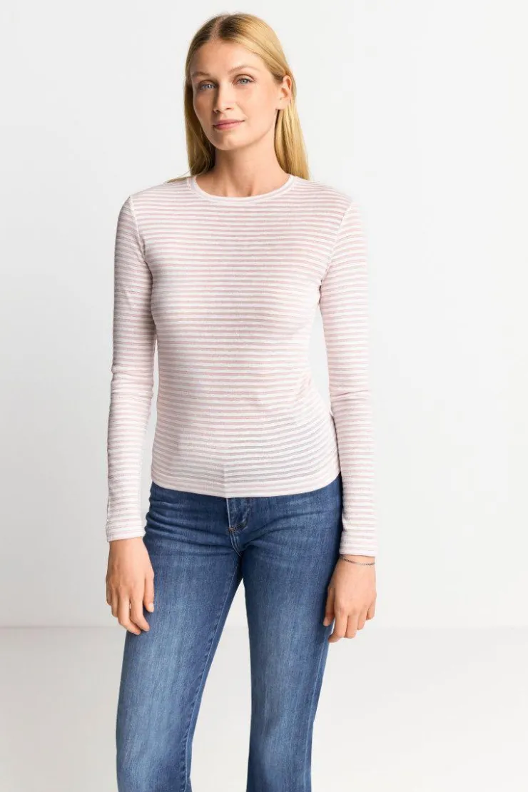 Rich & Royal Longsleeve Mit Metallfäden<Damen Longsleeves