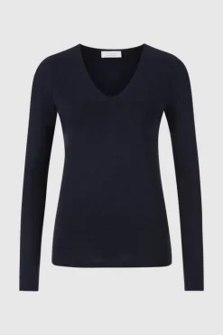 Rich & Royal Longsleeve Mit V-Neck<Damen Longsleeves
