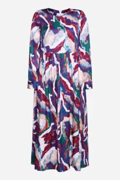 Rich & Royal Midikleid Mit Abstraktem Print<Damen Midikleider