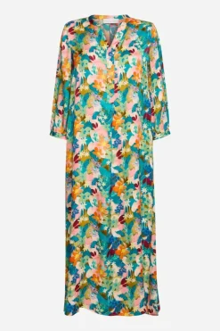 Rich & Royal Midikleid Mit Buntem Blumenprint<Damen Midikleider