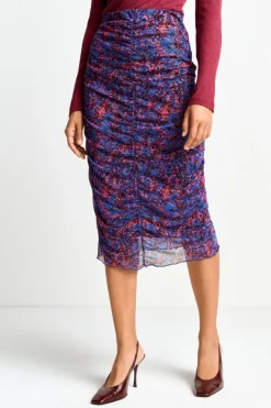 Rich & Royal Midirock Mit Floralem Allover-Print<Damen Midiröcke