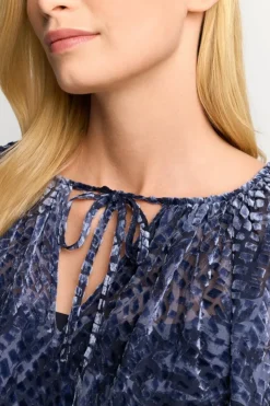 Rich & Royal Mini-Blusenkleid Aus Samt<Damen Minikleider