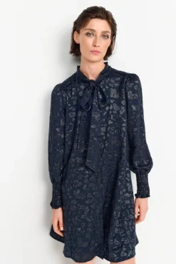 Rich & Royal Minikleid Mit Schleifenkragen<Damen Minikleider