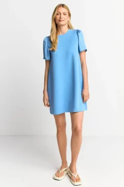 Rich & Royal Minikleid Mit Seidigen Puffärmeln<Damen Minikleider